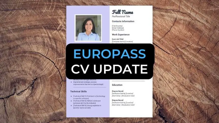Europass CV Update