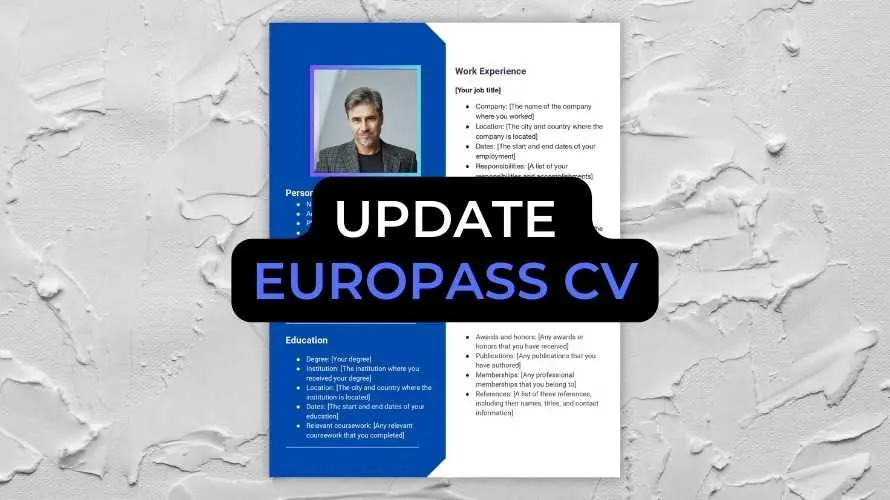 Update Europass CV